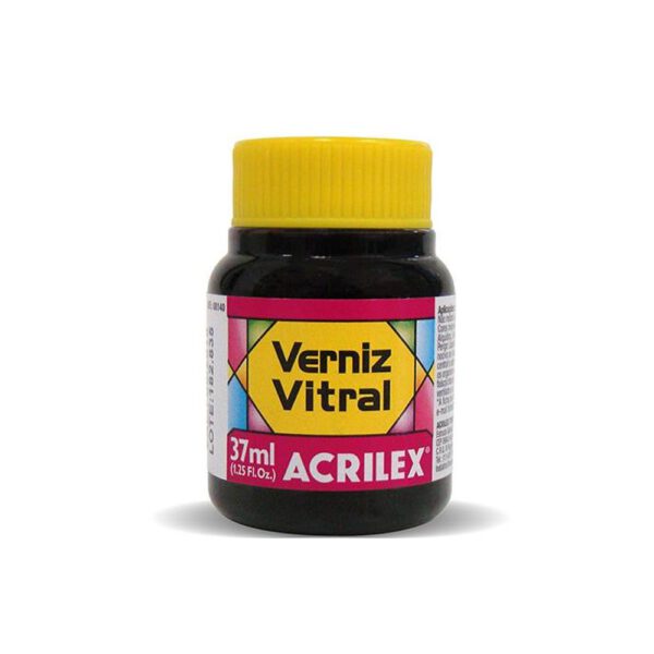 Barniz vitral acrilex 37 ml Rosa