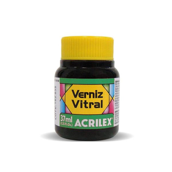 Barniz vitral acrilex 37 ml Verde Pino