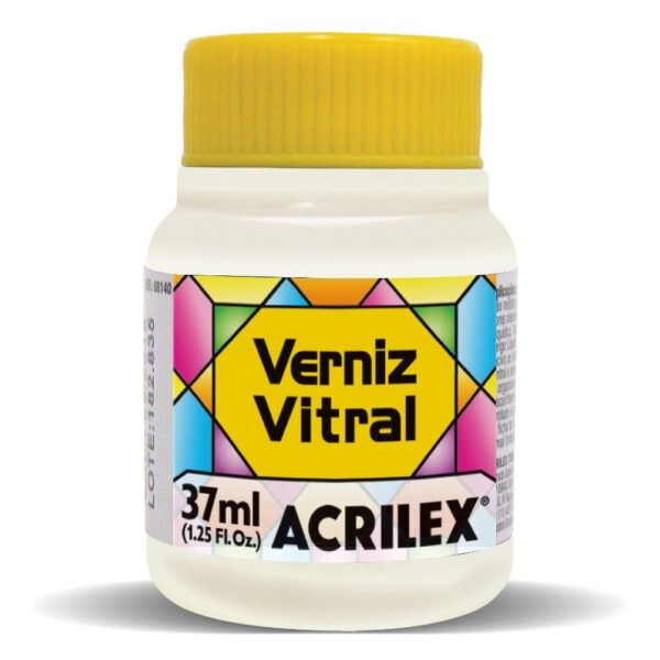 Barniz vitral acrilex 37 ml Base Madreperla