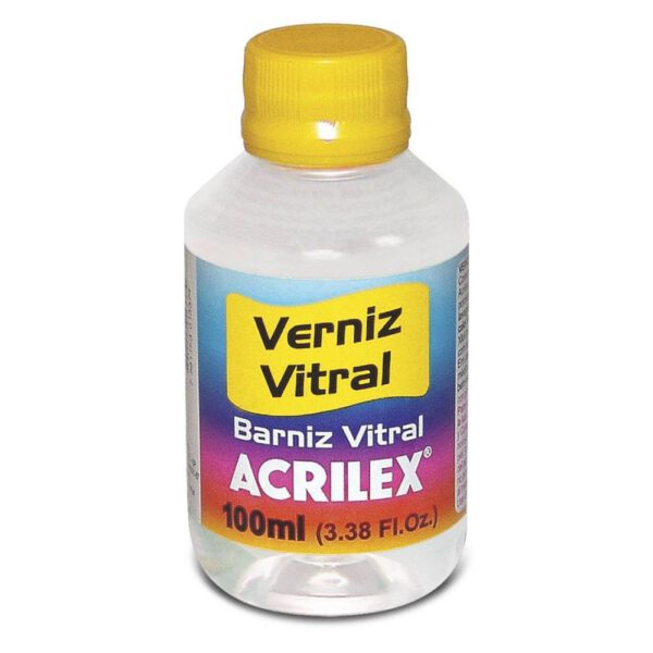 Barniz vitral acrilex 100 ml Incoloro/Clareador